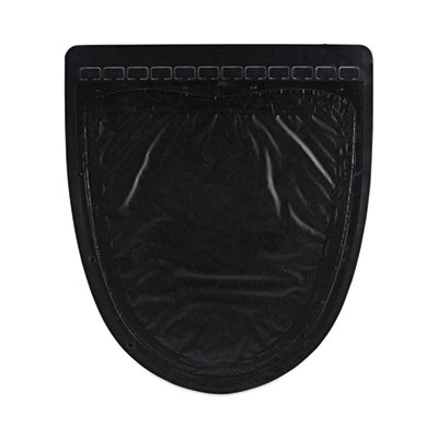 Boardwalk Urinal Mat 2.0, Rubber, 17.5 x 20, Black/White, 6/Carton (BWKUMBW)