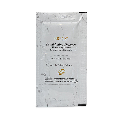 Breck Shampoo/Conditioner, Clean Scent, 0.25 oz, 500/Carton (DIA20817)
