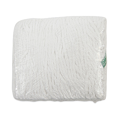 Boardwalk Loop End Rayon Mop Head, Rayon, Medium, 14 oz, White, Dozen (BWKSP200M14DZ)