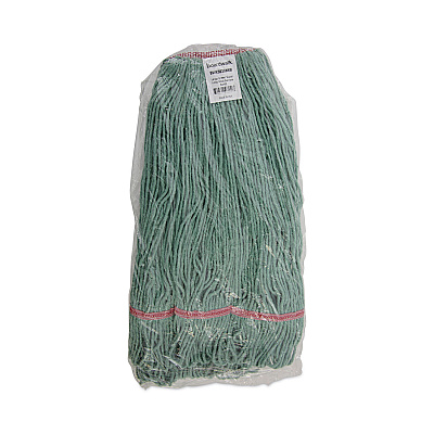 Boardwalk Mop Head, Premium Standard Head, Cotton/Rayon Fiber, Large, Green (BWK503GNNB)