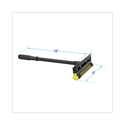 Boardwalk General-Duty Squeegee, 8" Wide Blade, 16" Handle (BWK816)