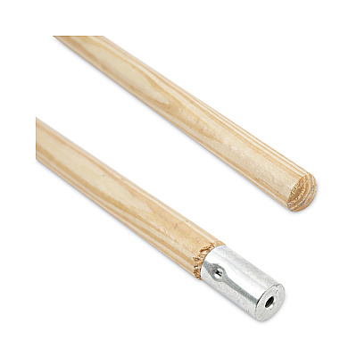 Boardwalk Lie-Flat Screw-In Mop Handle, Lacquered Wood, 1.13" dia x 54", Natural (BWK833)