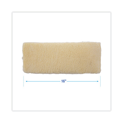 Boardwalk Mop Head, Applicator Refill Pad, Lambswool, 16-Inch, White (BWK4516)