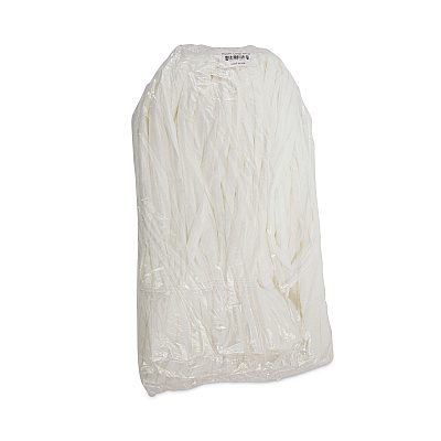 Boardwalk Mop Head, Looped, Enviro Clean With Tailband, Medium, White, 12/Carton (BWK8002)