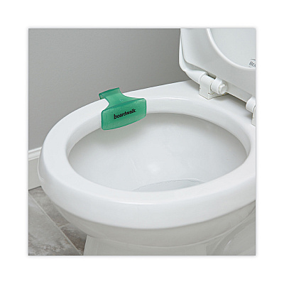 Boardwalk Bowl Clip, Cucumber Melon Scent, Green, 72/Carton (BWKCLIPCMECT)