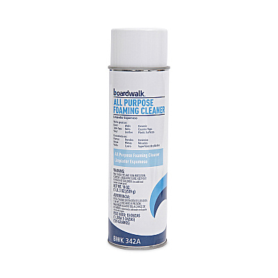 Boardwalk All-Purpose Foaming Cleaner w/Ammonia, 19 oz Aerosol Spray, 12/Carton (BWK342ACT)