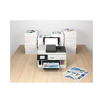 Canon MAXIFY GX6021 Wireless MegaTank All-in-One Inkjet Printer, Copy, Print, Scan (CNM4470C037)