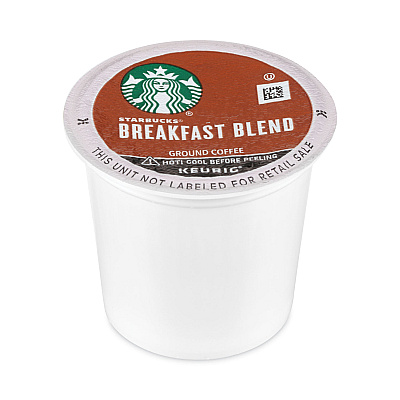 Starbucks Breakfast Blend Coffee K-Cups, 96/Carton (SBK011111157CT)