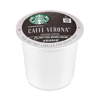Starbucks Caffe Verona Coffee K-Cups Pack, 24/Box (SBK011111160)