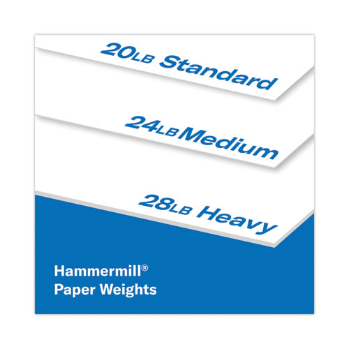 Hammermill Great White 30 Recycled Print Paper, 92 Bright, 20lb Bond Weight, 8.5 x 11, White, 500/Ream,10 Reams/Carton,40 Cartons/Pallet (86700PLT)