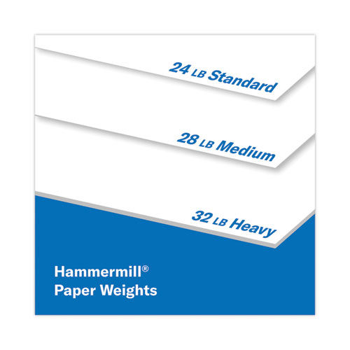 Hammermill Premium Multipurpose Print Paper, 97 Bright, 20 lb Bond Weight, 8.5 x 11, White, 500 Sheets/Ream, 5 Reams/Carton (105910)