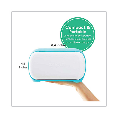 Cricut Joy Die Cutting Machine, 4.5 x 6.5, Teal/White (CCU2007813)