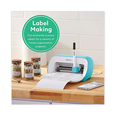 Cricut Joy Die Cutting Machine, 4.5 x 6.5, Teal/White (CCU2007813)