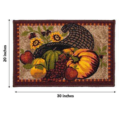 Sloppy Chef Printed Rug 20x30 Harvest, 1 Each (PNP-KTC-20X30-HAR)