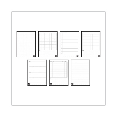 Rocketbook Fusion Smart Notebook, Seven Assorted Page Formats, Gray Cover, (21) 11 x 8.5 Sheets (RKBEVRFLRCCIGFR)