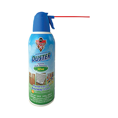Dust-Off Disposable Compressed Air Duster, 12 oz Can (FALDPSXL12)