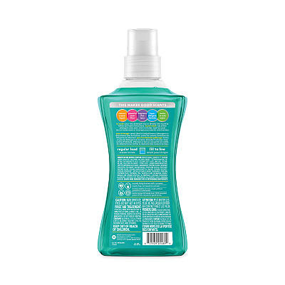 Method 4X Concentrated Laundry Detergent, Beach Sage, 53.5 oz Bottle, 4/Carton (MTH01489)