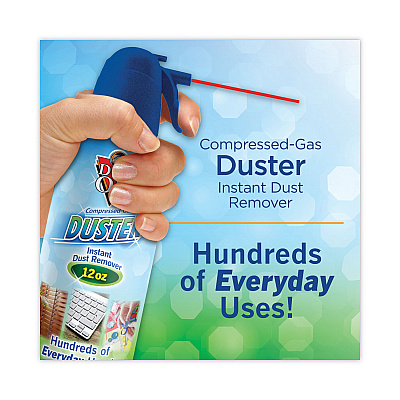 Dust-Off Disposable Compressed Air Duster, 12 oz Can (FALDPSXL12)