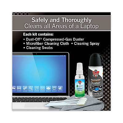 Dust-Off Laptop Computer Care Kit (FALDCLT)