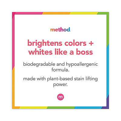 Method 4X Concentrated Laundry Detergent, Beach Sage, 53.5 oz Bottle (MTH01489EA)