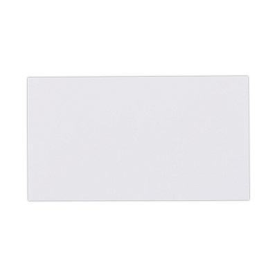 Universal Peel Seal Strip Security Tint Business Envelope, #6 3/4, Square Flap, Self-Adhesive Closure, 3.63 x 6.5, White, 100/Box (UNV36106)