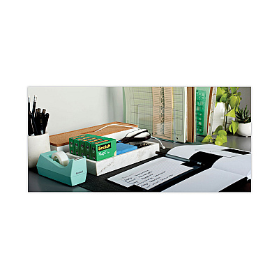 Scotch Magic Tape Desktop Dispenser Value Pack, 1" Core, 0.75" X 83.33 Ft, Clear, 10/pack (MMM810K10C17MB)