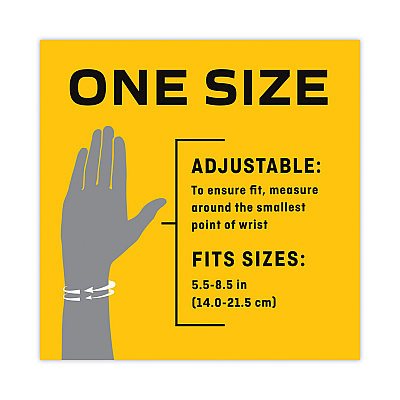 FUTURO Adjustable Reversible Splint Wrist Brace, Fits Wrists 5.5" to 8.5", Black (MMM10770EN)
