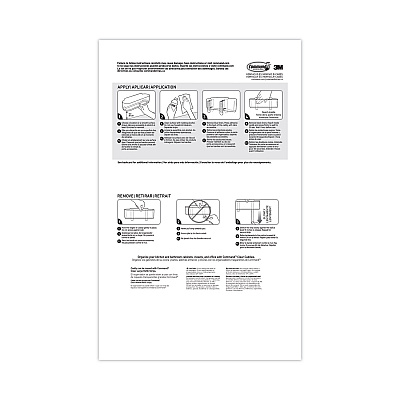 Command Large Caddy, 4 lb Capacity, 8.5"w, Clear (MMM70005143550)