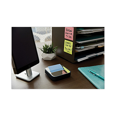 Post-it Greener Notes Original Recycled Pop-up Notes, 3 x 3, Sweet Sprinkles Collection Colors, 100 Sheets/Pad, 6 Pads/Pack (MMMR330RP6AP)