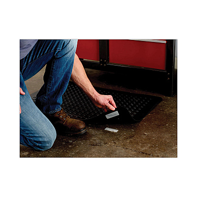 Scotch Heavy-Duty All-Weather Fasteners, 1" x 3", Black, 2/Pack (RFD7091)