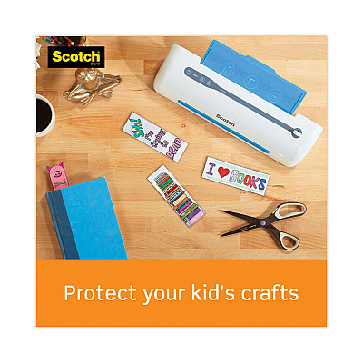 Scotch Laminating Pouches, 5 mil, 5" x 7", Clear, 100/Pack (MMMTP5903100)