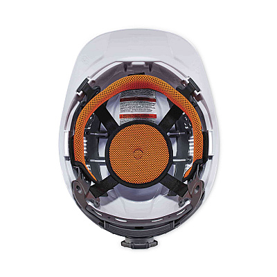 ergodyne Skullerz 8972LED Class C Hard Hat Cap Style with LED Light, White (EGO60146)