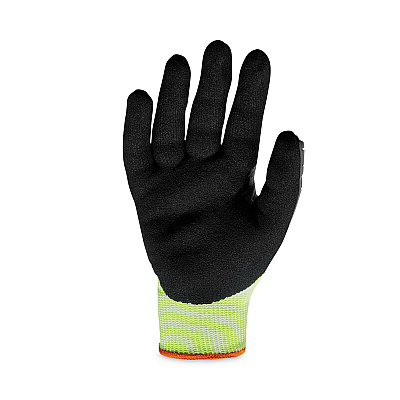 ergodyne ProFlex 7141 ANSI A4 DIR Nitrile-Coated CR Gloves, Lime, Large, Pair (EGO17914)
