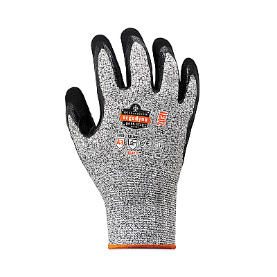 ergodyne ProFlex 7031 ANSI A3 Nitrile-Coated CR Gloves, Gray, Large, 144 Pairs/Carton (EGO17884)