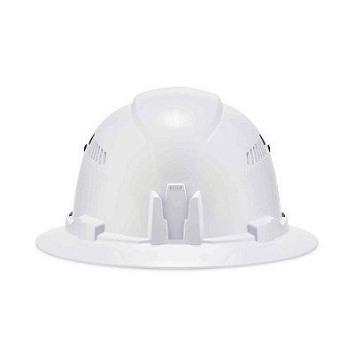 ergodyne Skullerz 8973 Class C Hard Hat Full Brim, White (EGO60154)