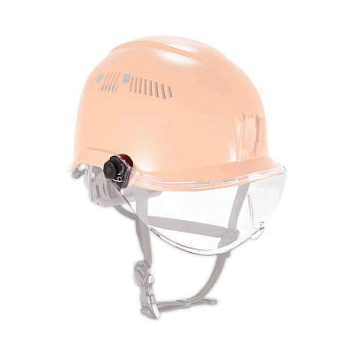 ergodyne Skullerz 8991 Safety Helmet Visor, Polycarbonate, 6 x 12 x 4, Clear (EGO60208)