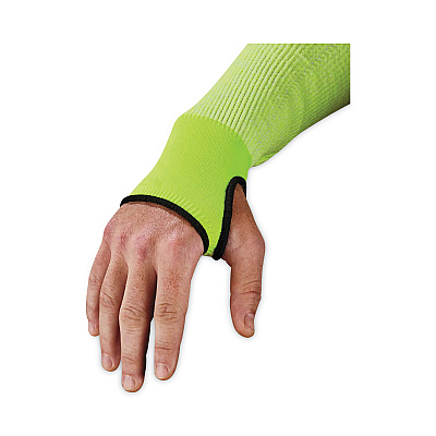 ergodyne ProFlex 7941-PR CR Protective Arm Sleeve, 22", Lime, 144 Pairs/Carton (EGO17949)