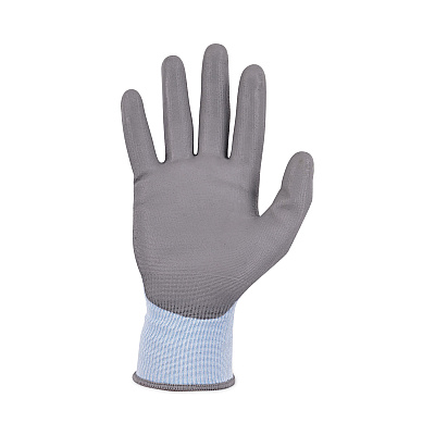 ergodyne ProFlex 7025 ANSI A2 PU Coated CR Gloves, Blue, X-Large, 12 Pairs/Pack (EGO10425)