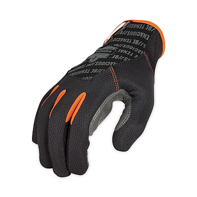 ergodyne ProFlex 810 Reinforced Utility Gloves, Black, Small, Pair (EGO17222)