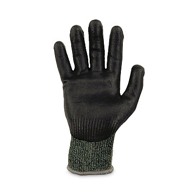 ergodyne ProFlex 7070 ANSI A7 Nitrile Coated CR Gloves, Green, Small, Pair (EGO18042)