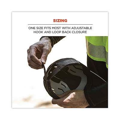 ergodyne Skullerz 8946 Baseball Cap with Bump Cap Insert, OS, Navy (EGO23403)