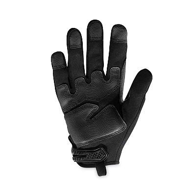 ergodyne ProFlex 710BLK Abrasion-Resistant Black Tactical Gloves, Black, Large, Pair (EGO17564)