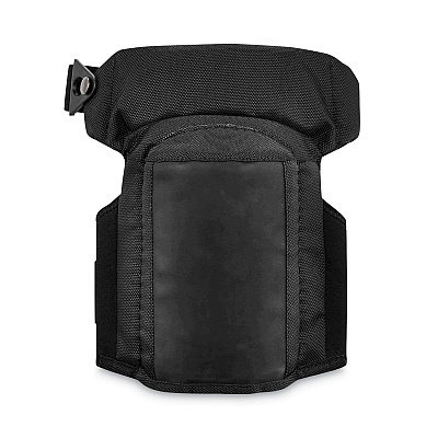 ergodyne ProFlex 450 Hinged Slip Resistant Gel Knee Pads, Soft Cap, Hook and Loop Closure, Black, Pair (EGO18450)