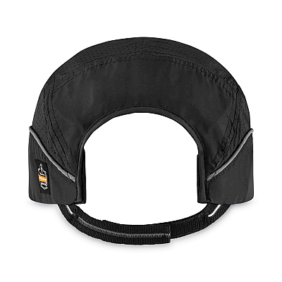 ergodyne Skullerz 8955 Lightweight Bump Cap Hat, Long Brim, Black (EGO23367)