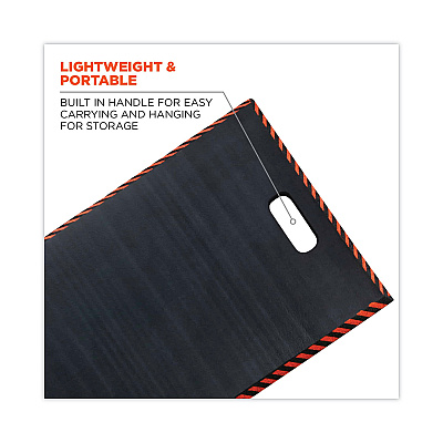 ergodyne ProFlex 390 XL Foam Kneeling Pad, 1", X-Large, Black (EGO18390)