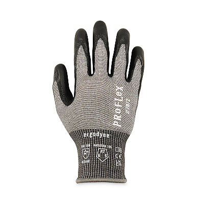 ergodyne ProFlex 7072 ANSI A7 Nitrile-Coated CR Gloves, Gray, 2X-Large, 12 Pairs/Pack (EGO10306)