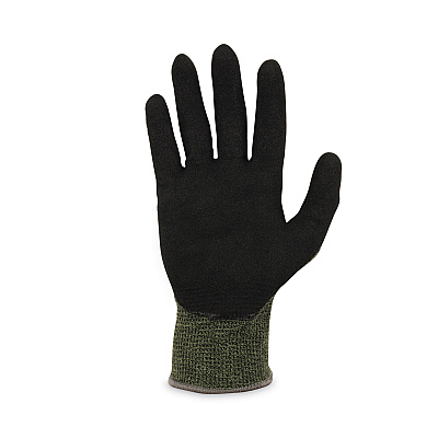ergodyne ProFlex 7042 ANSI A4 Nitrile-Coated CR Gloves, Green, Medium, 12 Pairs/Pack (EGO10333)