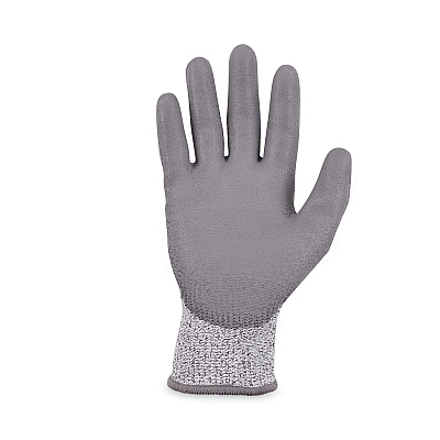 ergodyne ProFlex 7030 ANSI A3 PU Coated CR Gloves, Gray, 2X-Large, 12 Pairs/Pack (EGO10456)