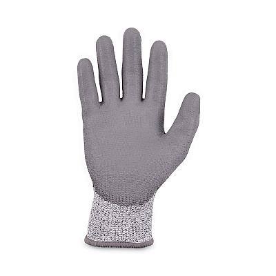 ergodyne ProFlex 7030 ANSI A3 PU Coated CR Gloves, Gray, X-Large, Pair (EGO10465)