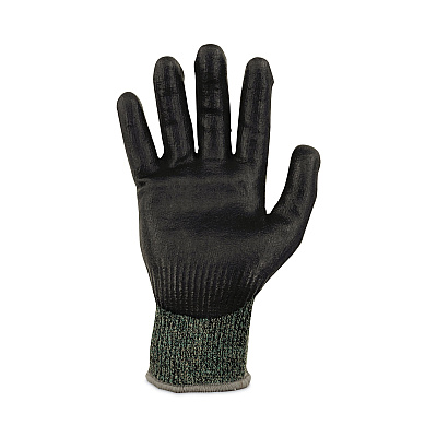 ergodyne ProFlex 7070 ANSI A7 Nitrile Coated CR Gloves, Green, Medium, 12 Pairs/Pack (EGO18033)